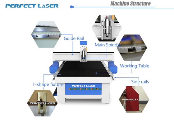 4,000-7,000mm/min 木のアクリル ポリ塩化ビニールのための高速広告 CNC のルーターの彫刻機械