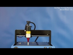 ネームプレートおよび印のための鋼鉄金属の電気示す機械