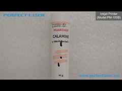 パーフェクトレーザーインクジェット印刷機 PM-100B プラスチックボトル印刷