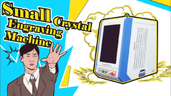 UVレーザー技術で作成された、息を呑むような3Dクリスタル彫刻 ☘