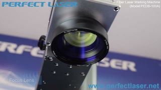 パーフェクトレーザーテーブルトップ ミニファイバーレーザーマークマシン PEDB-100A プロのビデオ