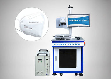 Surgical Masks 800W 355nm UV Laser Marking Machine 400characters/s