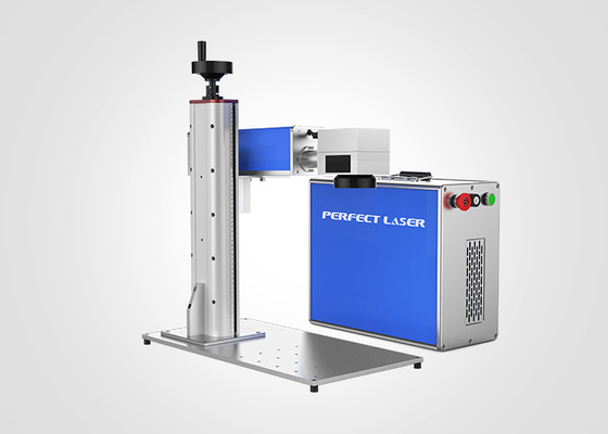 品質  Portable 20w 30w 50w Fiber Laser Marking Engraving Machine Metal Laser Marking Machine 工場
