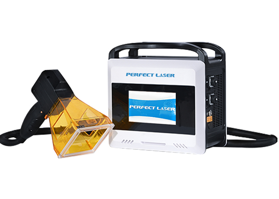 20W 30ワット ポータブル ハンドヘルド メタルファイバーレーザーマークマーカー 機械 メタルプラスチック PVC
