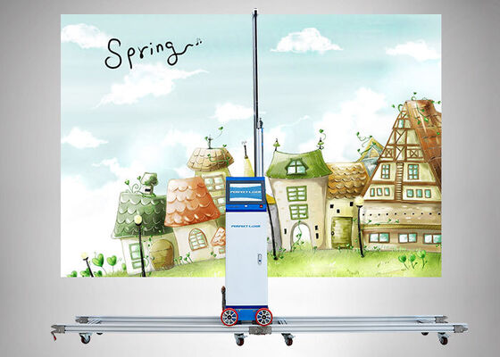 デュアルプリントヘッドを持つ壁印刷機 壁インクジェットプリンター